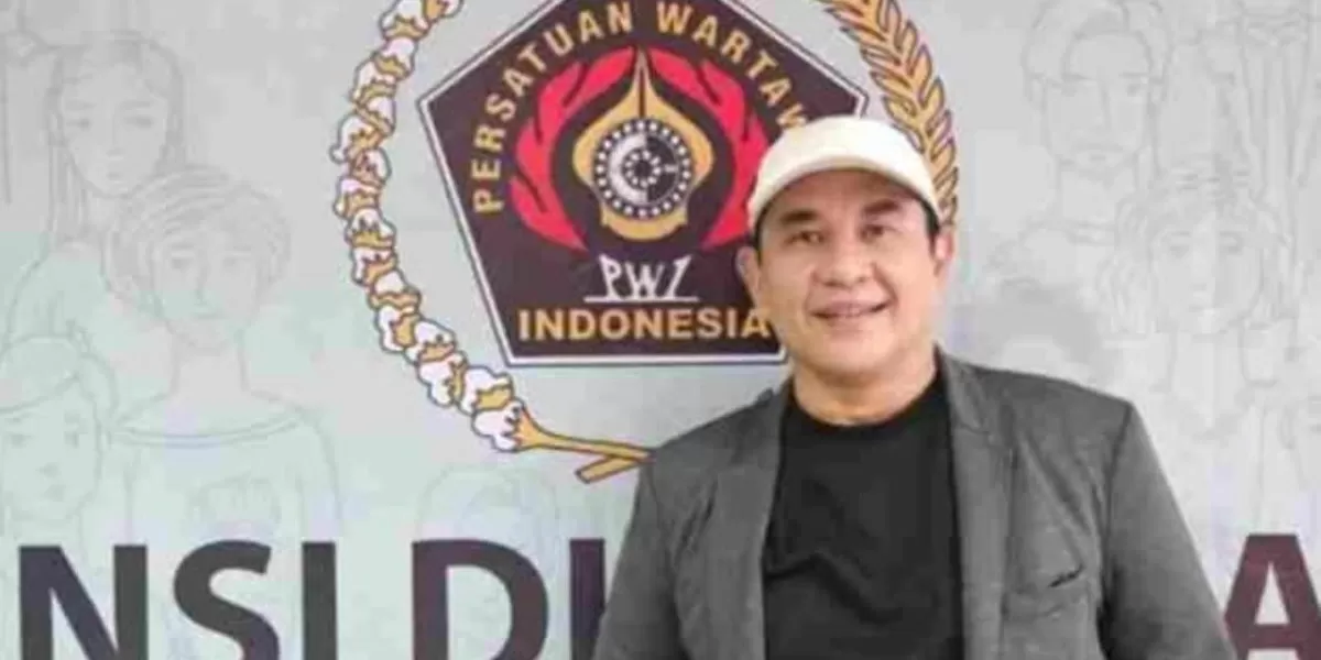  Sekretaris Jenderal Persatuan Wartawan Indonesia (PWI) Pusat, Zulmansyah Sekedang . (PWI Pusat)