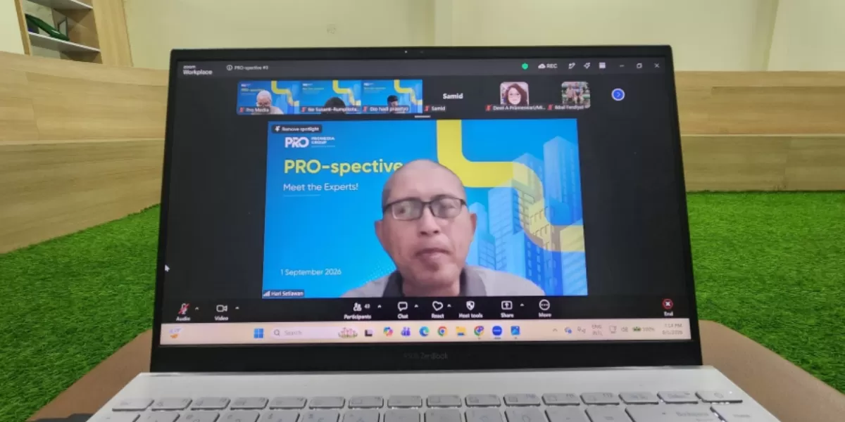 PRO-spective edisi #2 bersama Hari Setiawan dari JatimNetwork.com, KabarBaitullah.com, dan WarnaNusa.com.  ((Dok. Promedia))