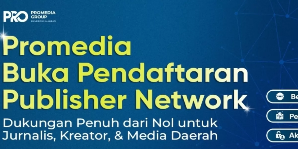 Promedia Group membuka pendaftaran untuk menjadi mitra publisher network.  ((Dok. Promedia))