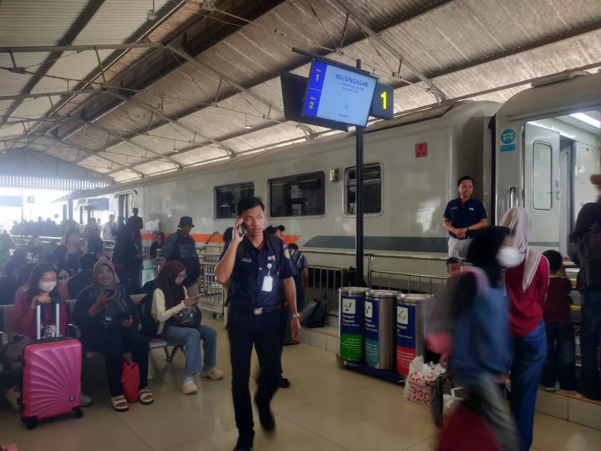 merupakan hari terakhir masa posko angkutan Lebaran 1447 H / Tahun 2026. Posko telah berlangsung selama 18 hari sejak 11 Maret 2026.Dok KAI