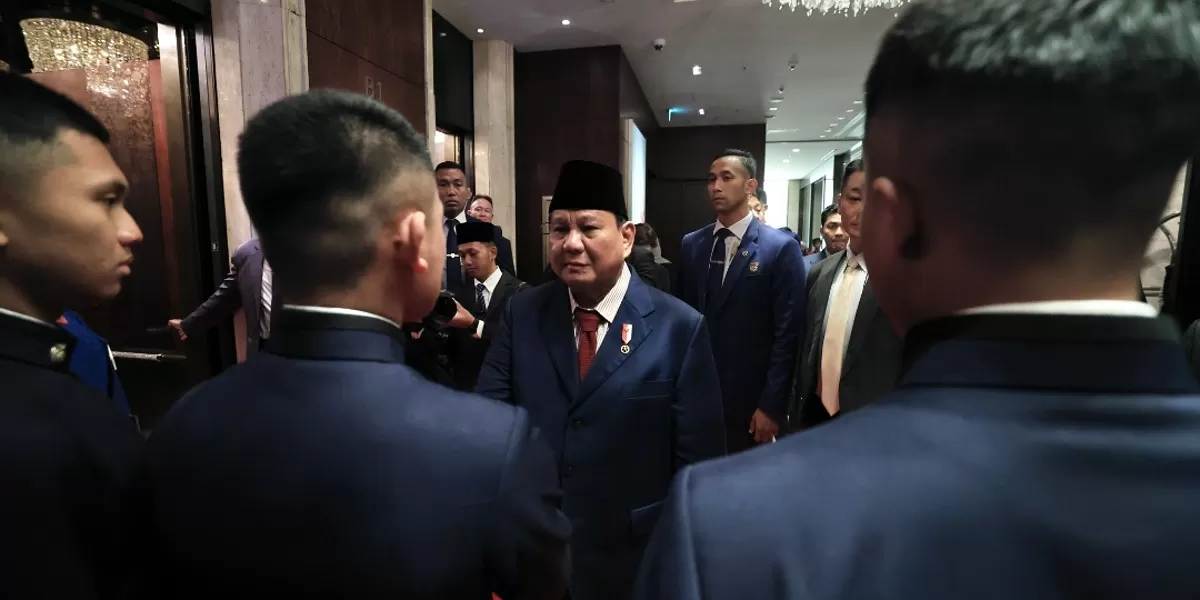 Presiden Republik Indonesia Prabowo Subianto bertemu dengan Kaisar Jepang Naruhito di Imperial Palace Tokyo, Tokyo, pada Senin (30/3).
