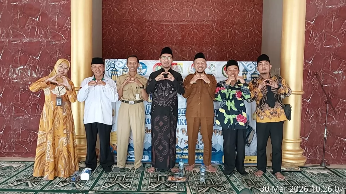 Lembaga pendidikan se kecamatan Kaliwates yang diinisiasi oleh PGRI, K3S, KKG PJOK, KKG PAI dab Dharma Wanita menggelar halal bihalal hari raya Idhul Fitri 1447 H,