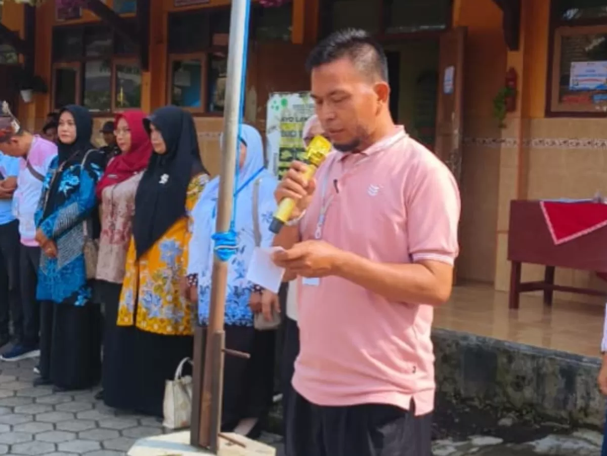 Festival dan Lomba Seni dan Sastra Siswa Nasional (FLS3N) sebagai wadah ekspresi bakat siswa tingkat kecamatan yang digelar di SDN Ajung 04 Kalisat. Foto istimewa pandhalungan