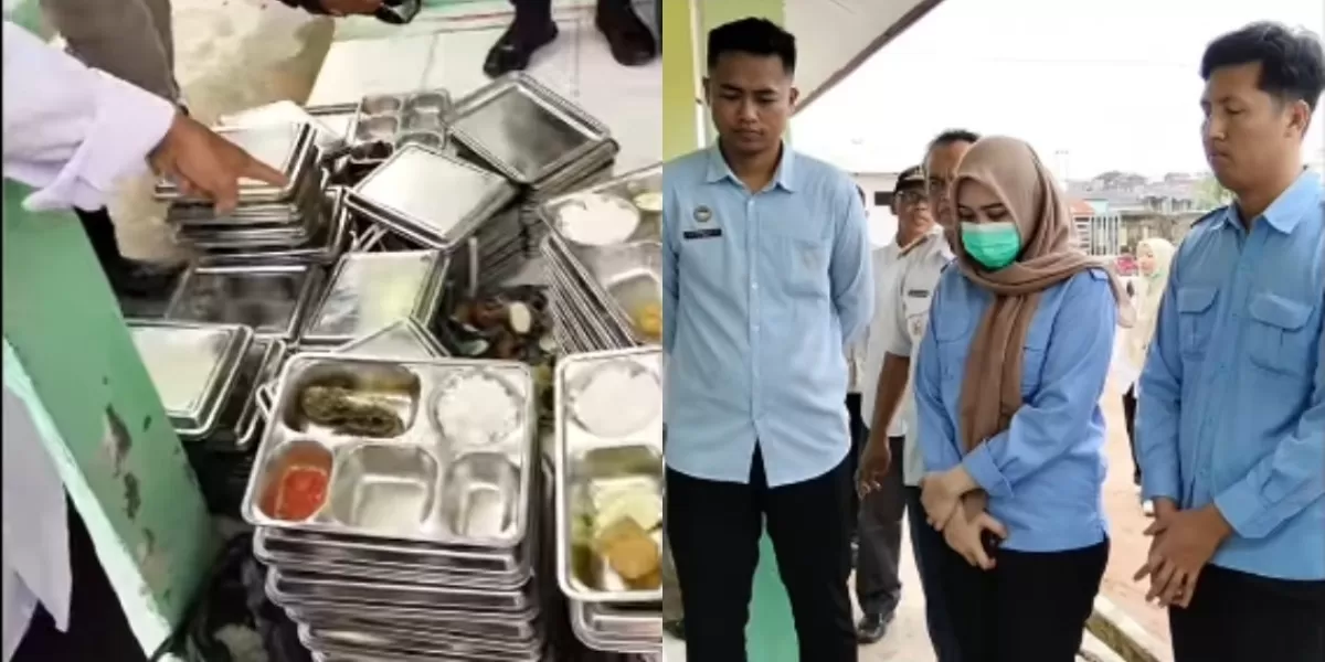 Menyoroti insiden viral terkait temuan paket menu MBG di sekolah pada wilayah Tulang Bawang, Lampung yang diduga tak layak konsumsi. (Instagram.com/@undercover.id)