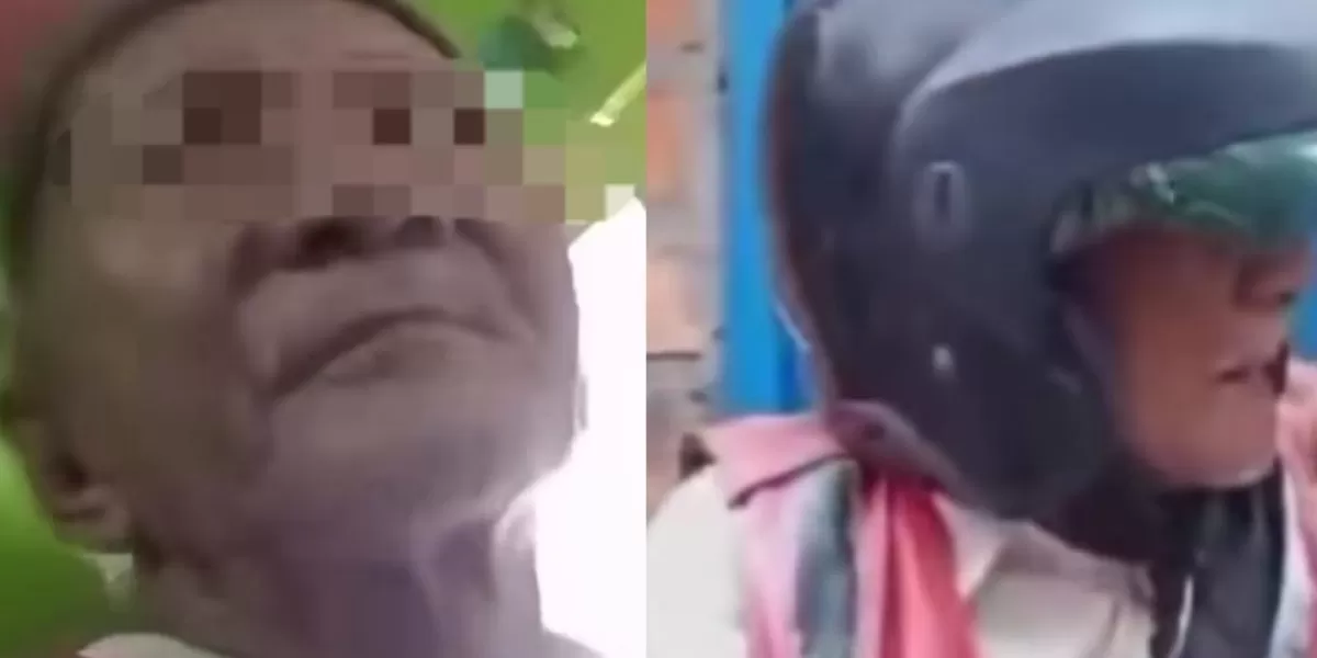 Viral kakek dengan modus tukang ojek merayu siswi SMP di Baturaja, OKU, Sumsel. (Instagram/ogankomeringilirupdate)