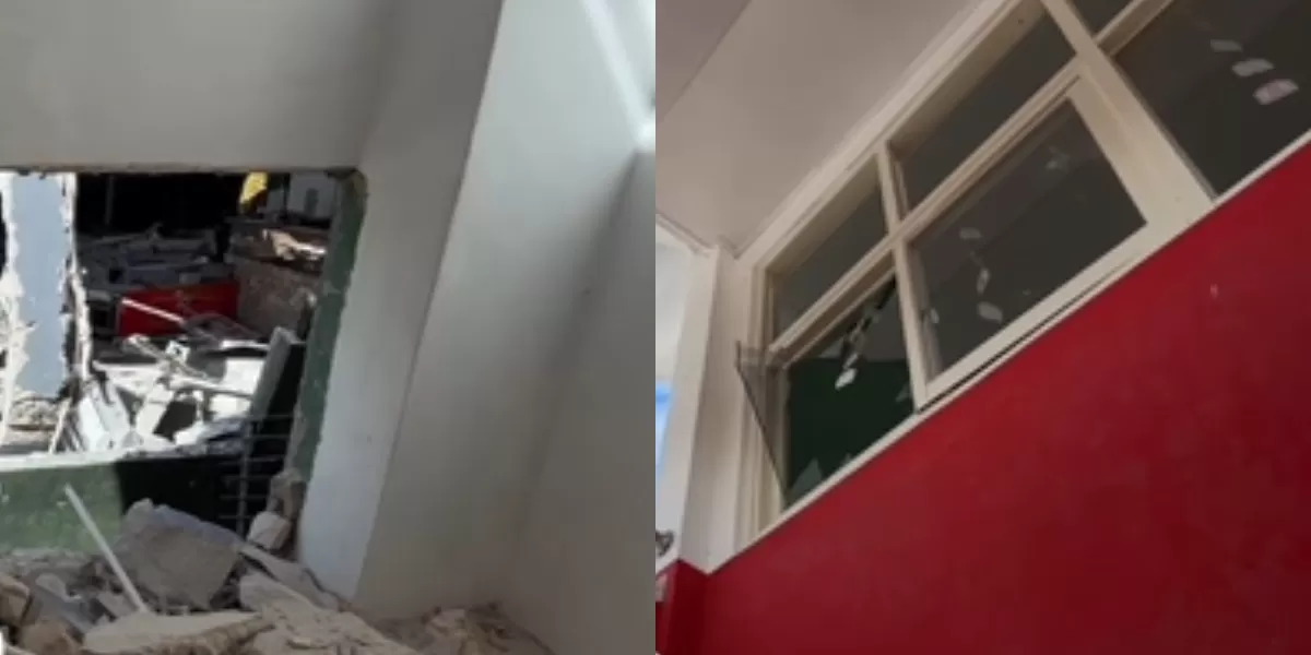 Menyoroti insiden ledakan misterius di area lapangan padel wilayah kampung Cikeas Parung, Bogor, pada Kamis, 9 April 2026. (Instagram.com/@citizenjournalist86)