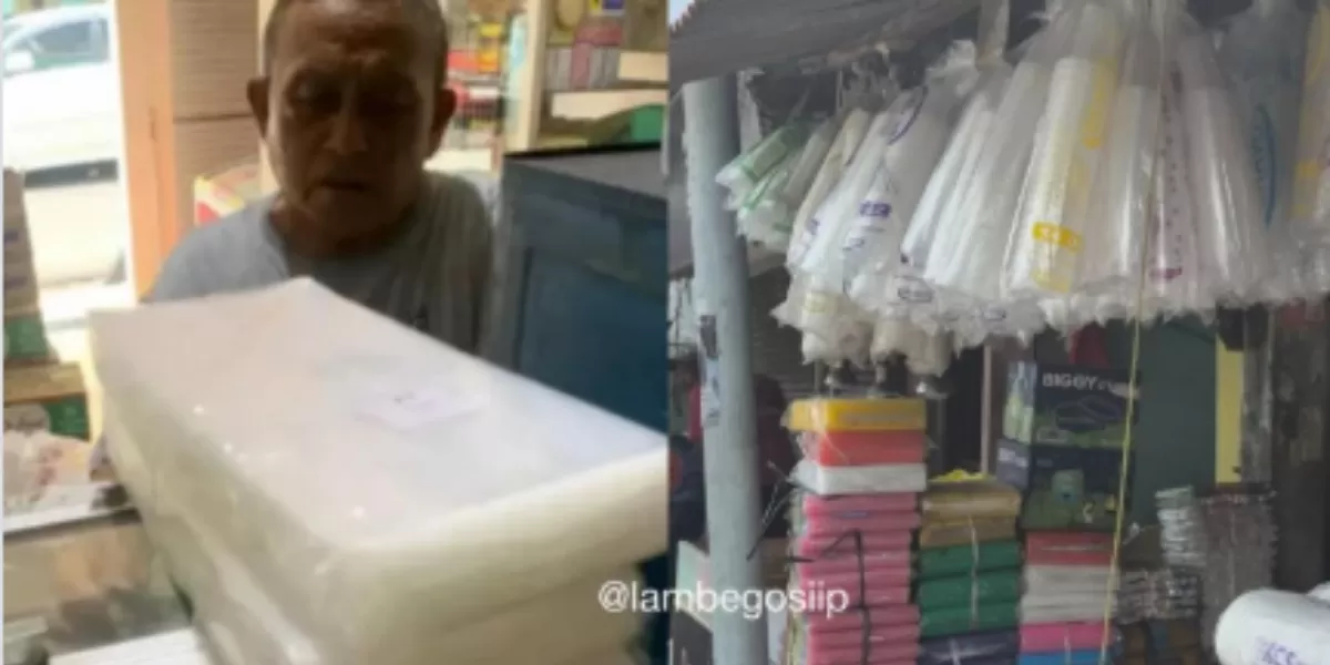 Menyoroti cerita viral dari pedagang UMKM keripik tempe di Malang yang mengeluhkan kenaikan harga plastik kemasan imbas konflik di Timur Tengah. (Instagram.com/@lambegosiip)