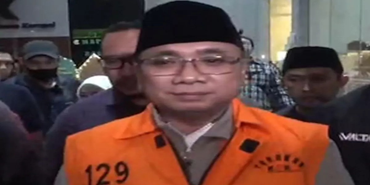 Eks Menteri Agama, Yaqut Cholil Qoumas resmi jadi tahanan KPK terkait kasus korupsi kuota haji (Foto: KPK)