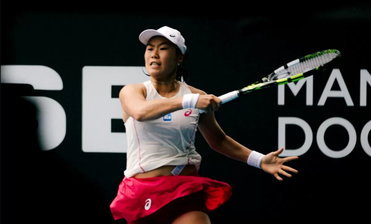 Janice Tjen debut di Charleston Open 2026. (Instagram @janicetjen)