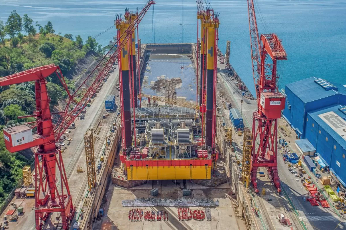 Malampaya Gas Fund menanggung beban pencairan dana darurat untuk krisis energi di Filipina. (Malampaya)