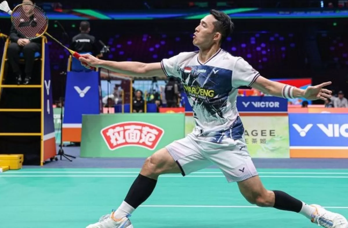 Tunggal putra Indonesia, Jonatan Christie, maju ke perempat final BAC 2026. (Foto: PBSI)