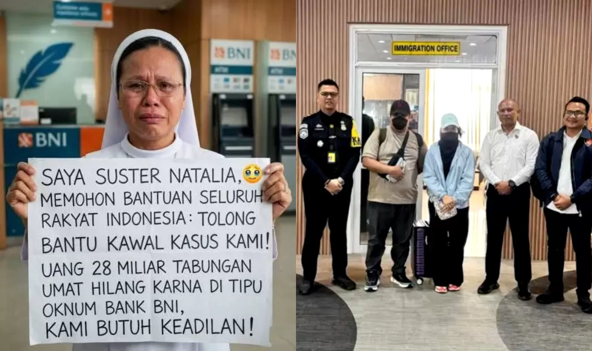 Skandal BNI Rp28 M! Oknum pejabat 'sikat' uang umat Gereja, sempat kabur ke Australia dan kini tertangkap! (Konteks.co.id)