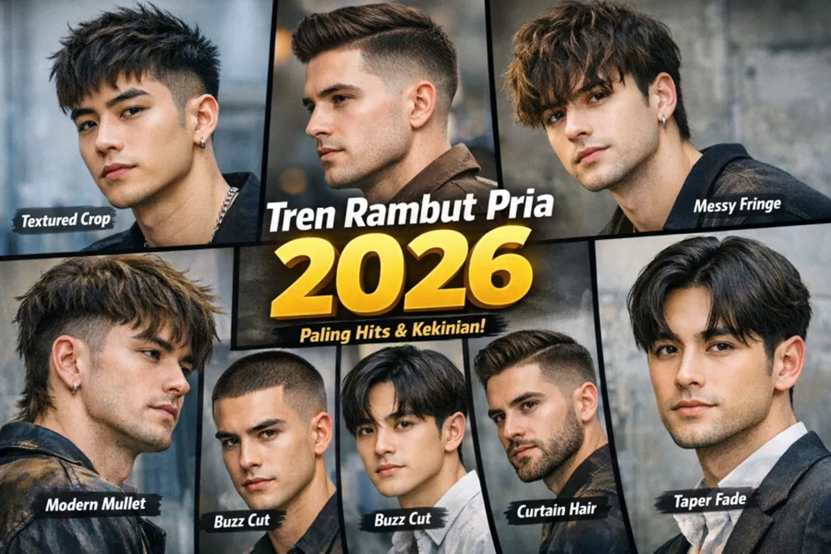 Gaya Rambut Pria Rapi Lebaran 2026 Paling Hits Dan Keren - GayaKeren.id