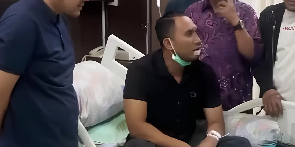 Bibir Sobek Usai Disundul 7 Kali, Anggota DPRD Malang Zulham Tempuh Jalur Hukum
