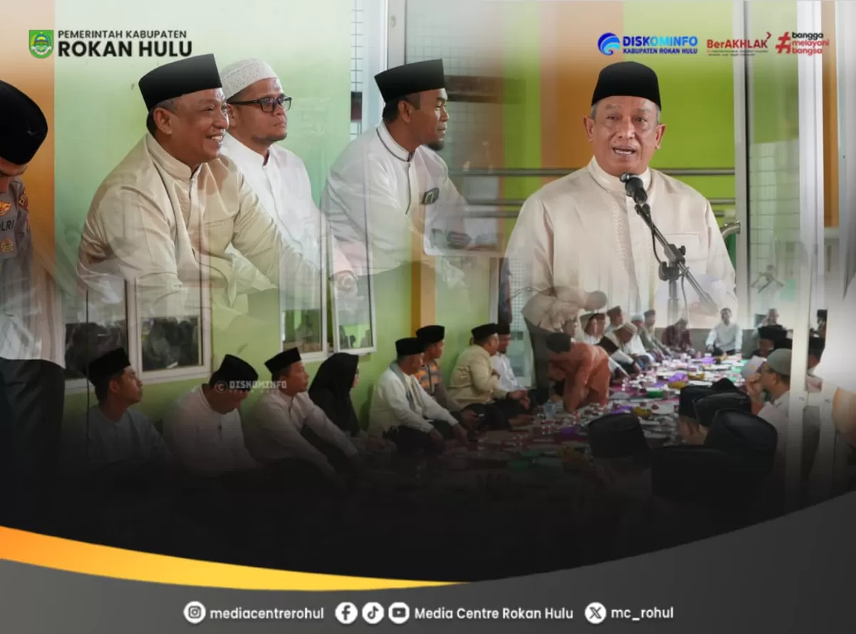Foto Bupati Rokan Hulu Anton Menjemput Aspirasi Pada Agenda Safari Ramadan 1447 Hijriah (Diskominfo Rohul )