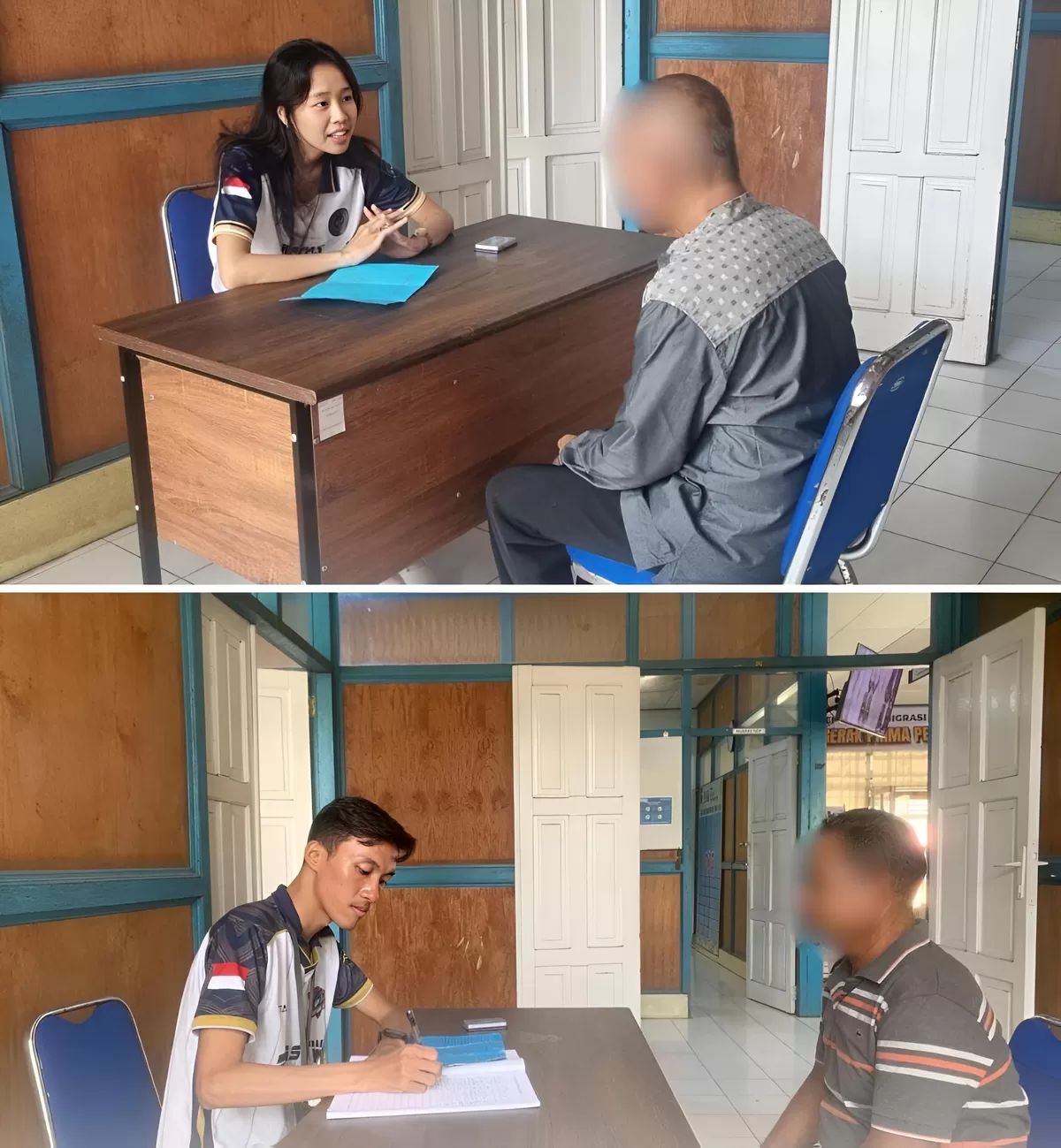 PK Bapas Muara Teweh Bersama Klien Wajib Lapor