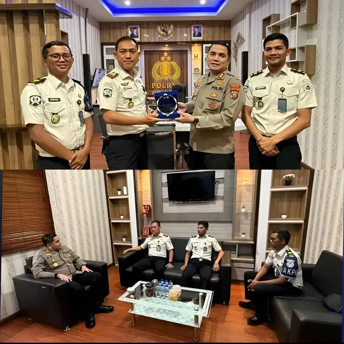 Karutan Humbang Hasundutan dan Jajaran Bersama Kapolres Humbang Hasundutan