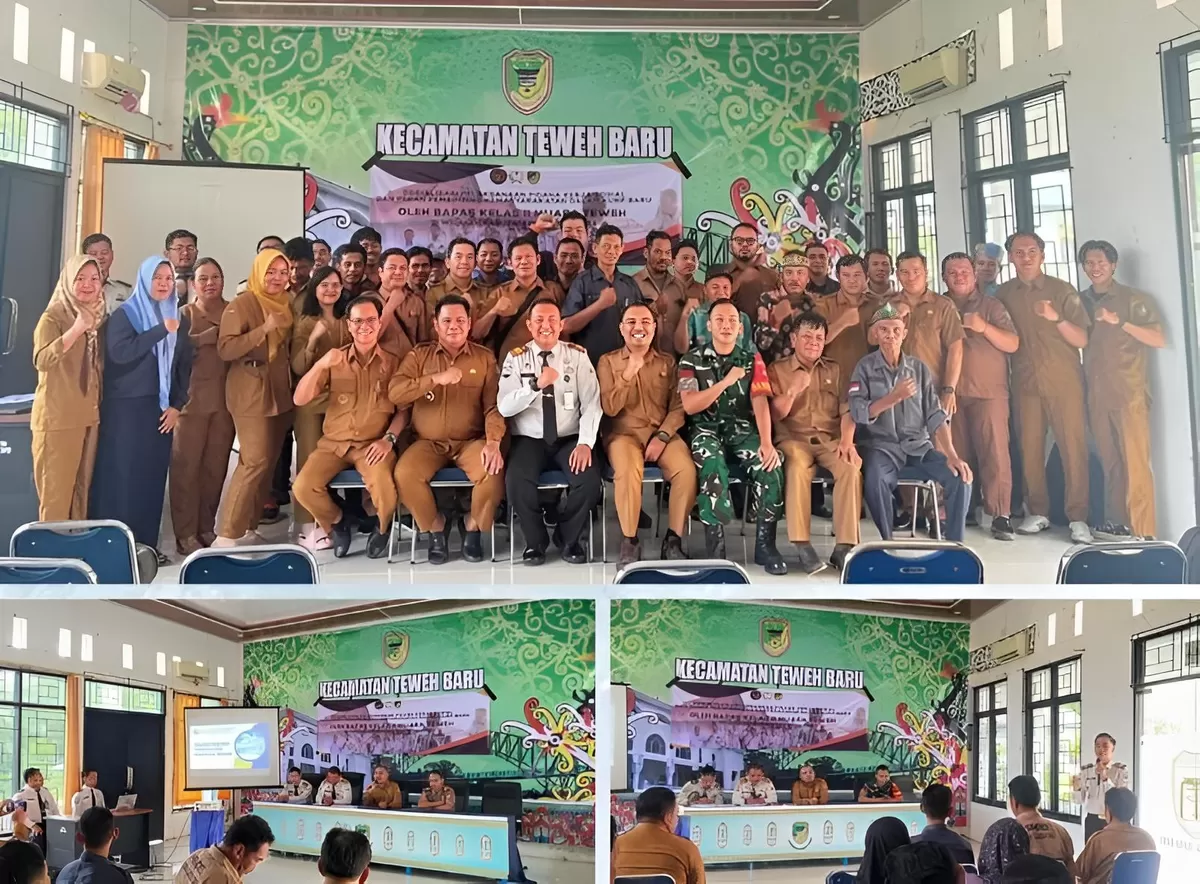 Kabapas Muara Teweh Saat Kegiatan Sosialisasi KUHP Baru