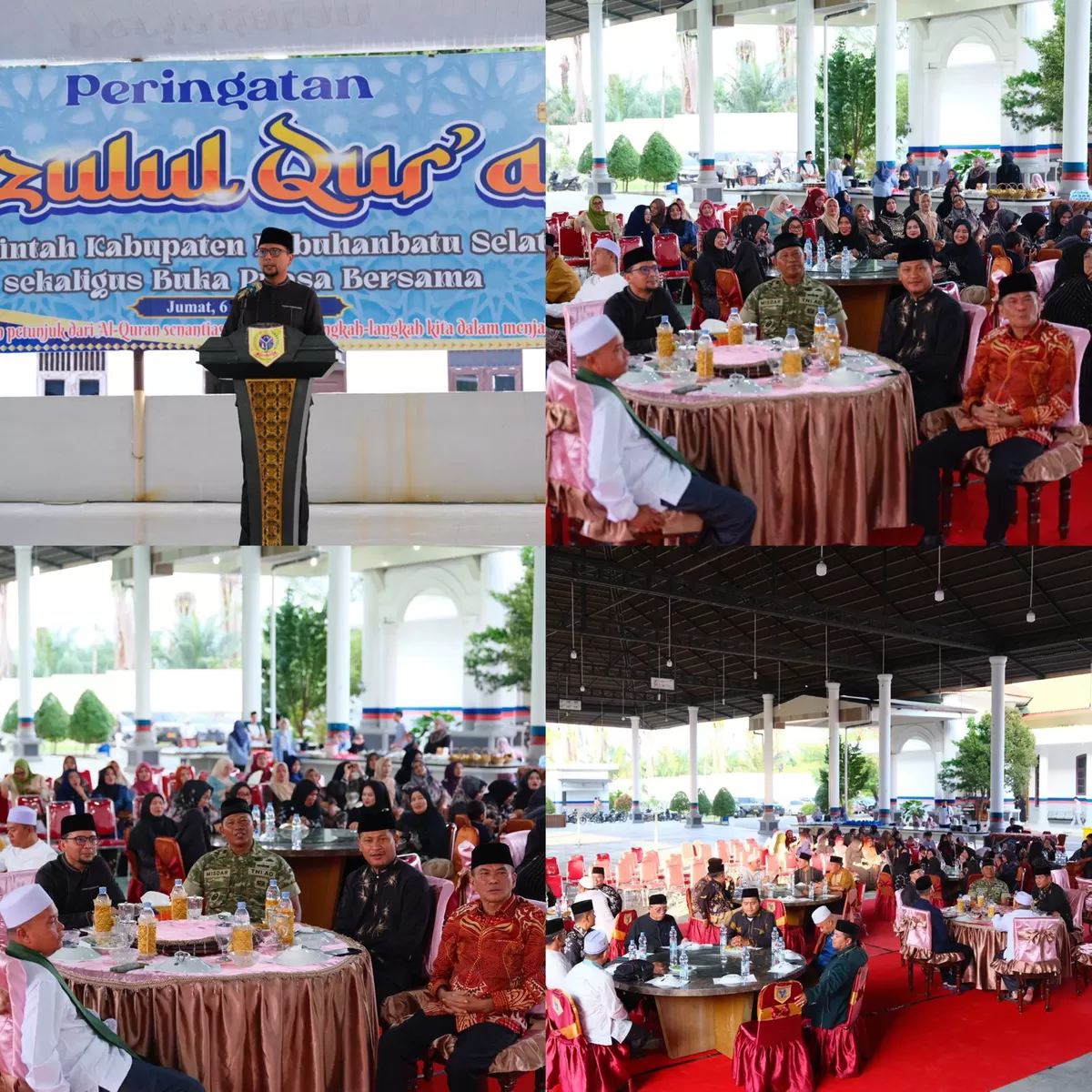 Kalapas Kotapinang Saat Hadiri Buka Puasa Bersama Pemkab Labusel