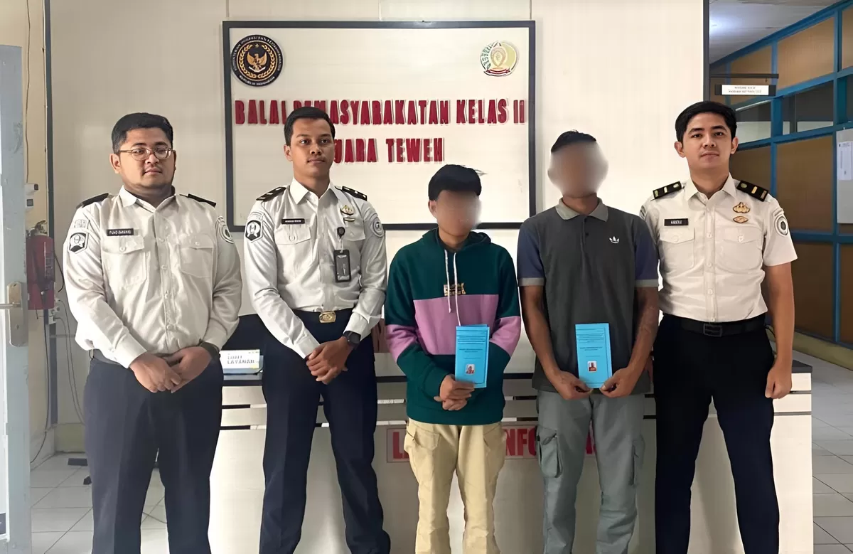 Bapas Muara Teweh Saat Penerimaan Registrasi Klien