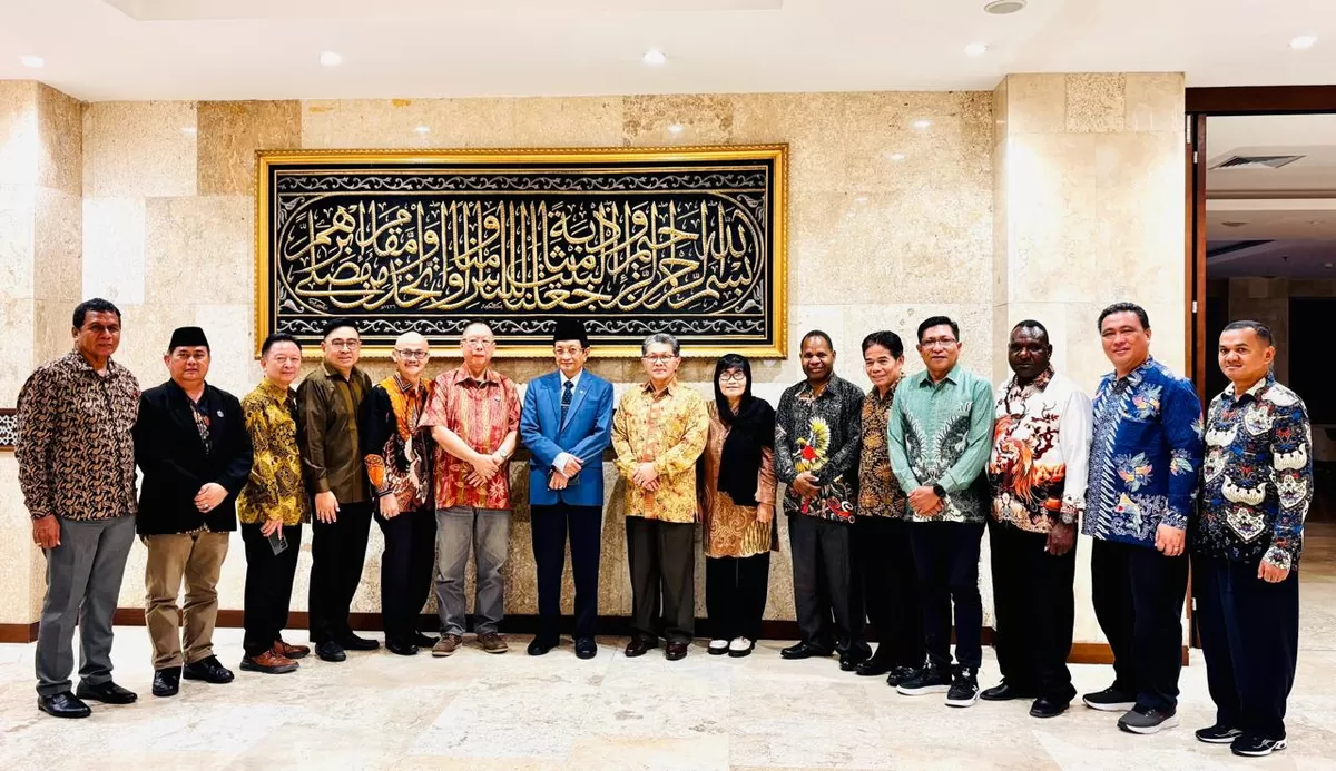 Badan Musyawarah Perguruan Tinggi Keagamaan Kristen Indonesia melakukan audiensi dengan Prof. Dr. KH. Nasaruddin Umar, MA. (Foto: BMPTKKI) 