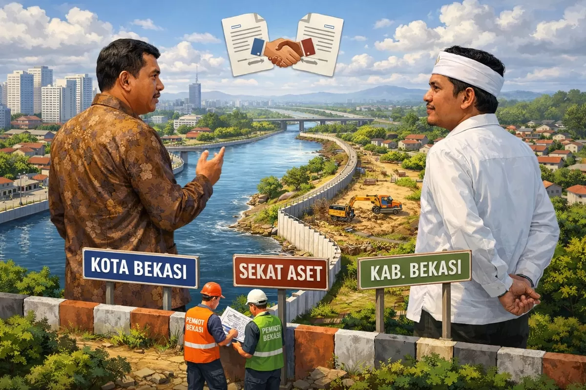 Ilustrasi Tri Adhianto Wali Kota Bekasi Minta Tangan Dingin KDM Tuntaskan Sengketa Aset Perbatasan (Ai)