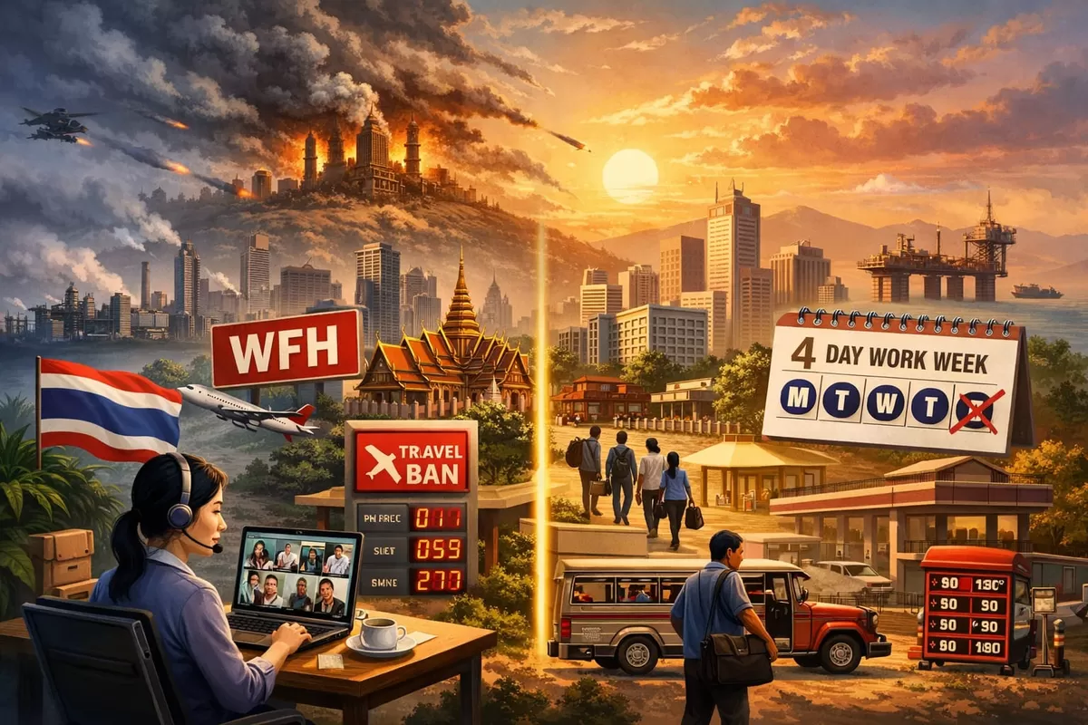 Ilustrasi Krisis Energi Global yang menjadi penyebab Thailand Wajibkan WFH Bagi ASN dan Filipina Pangkas Hari Kerja (Ai )