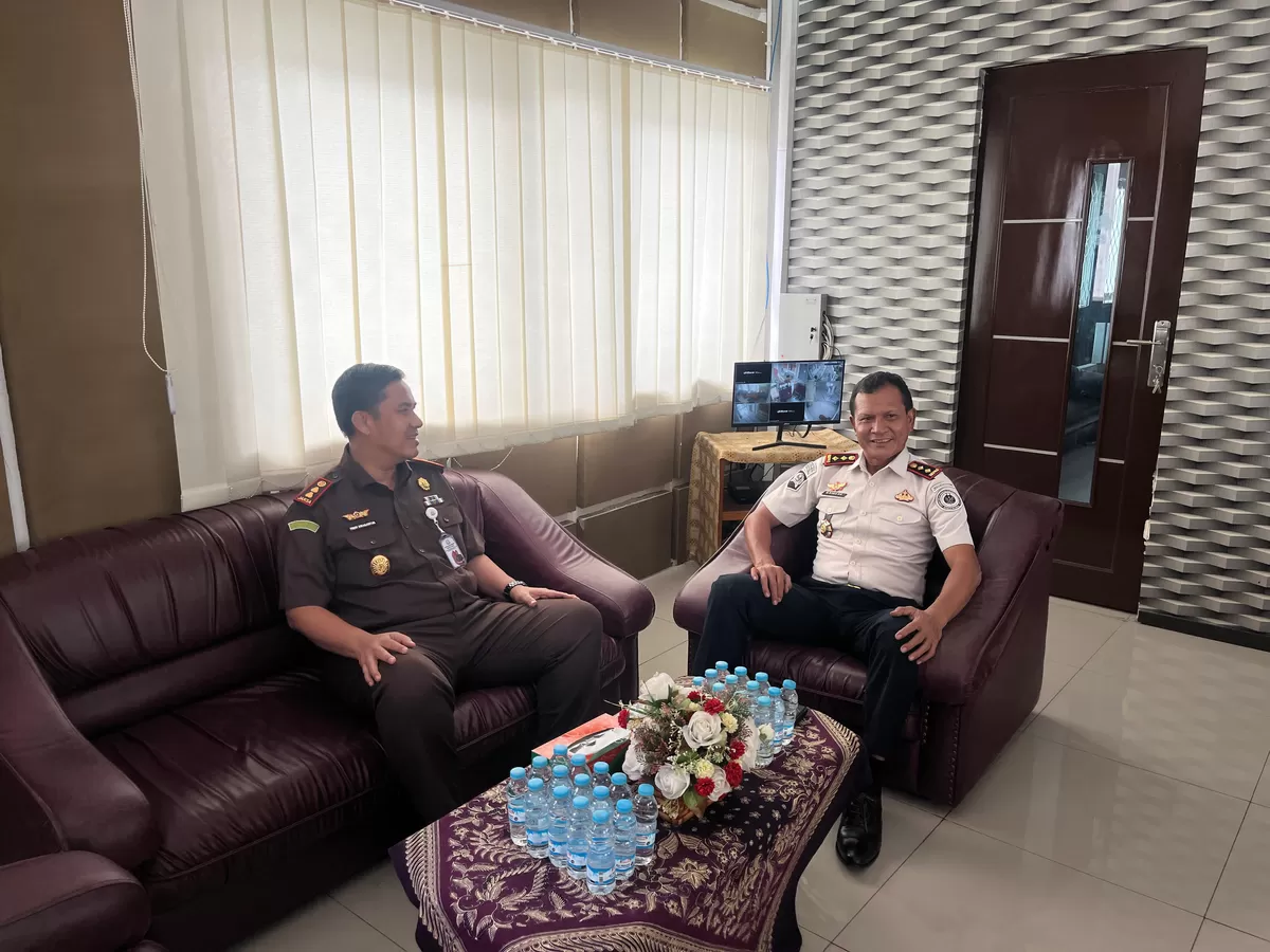 Kalapas Muara Teweh Bersama Kepala Kejari Barito Utara
