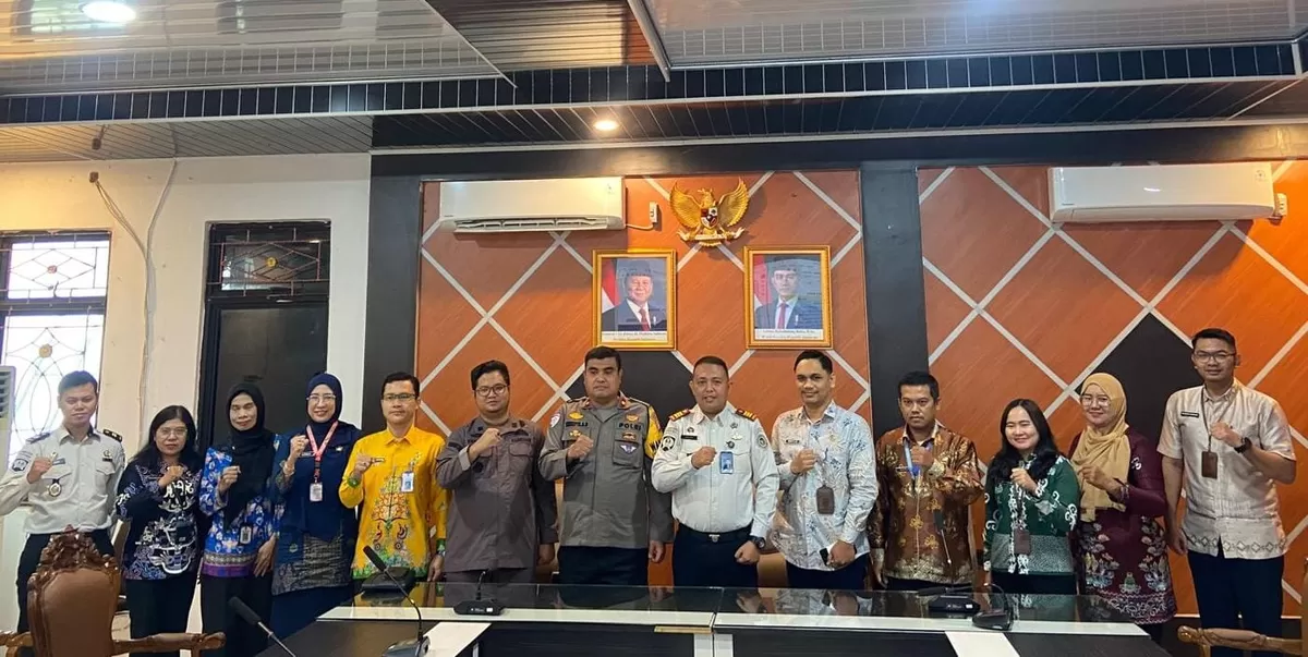 Kabapas Muara Teweh Saat Koordinasi dengan Pemda dan APH Barito Utara