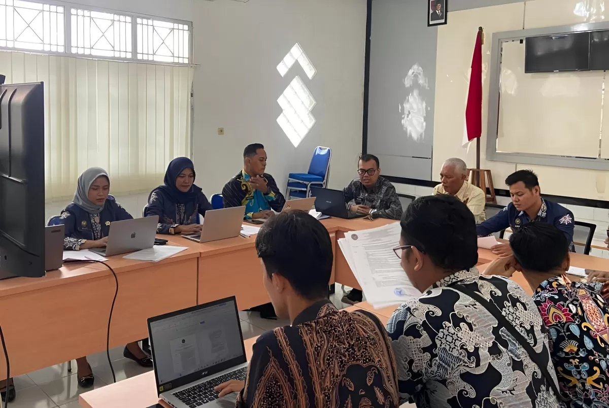 Pegawai Bapas Muara Teweh Saat Kegiatan Sidang TPP
