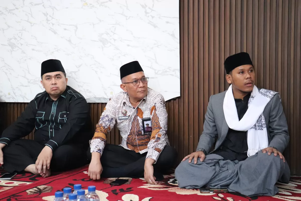 Kalapas Rantauprapat Saat Kegiatan Buka Bersama WBP dengan Keluarga