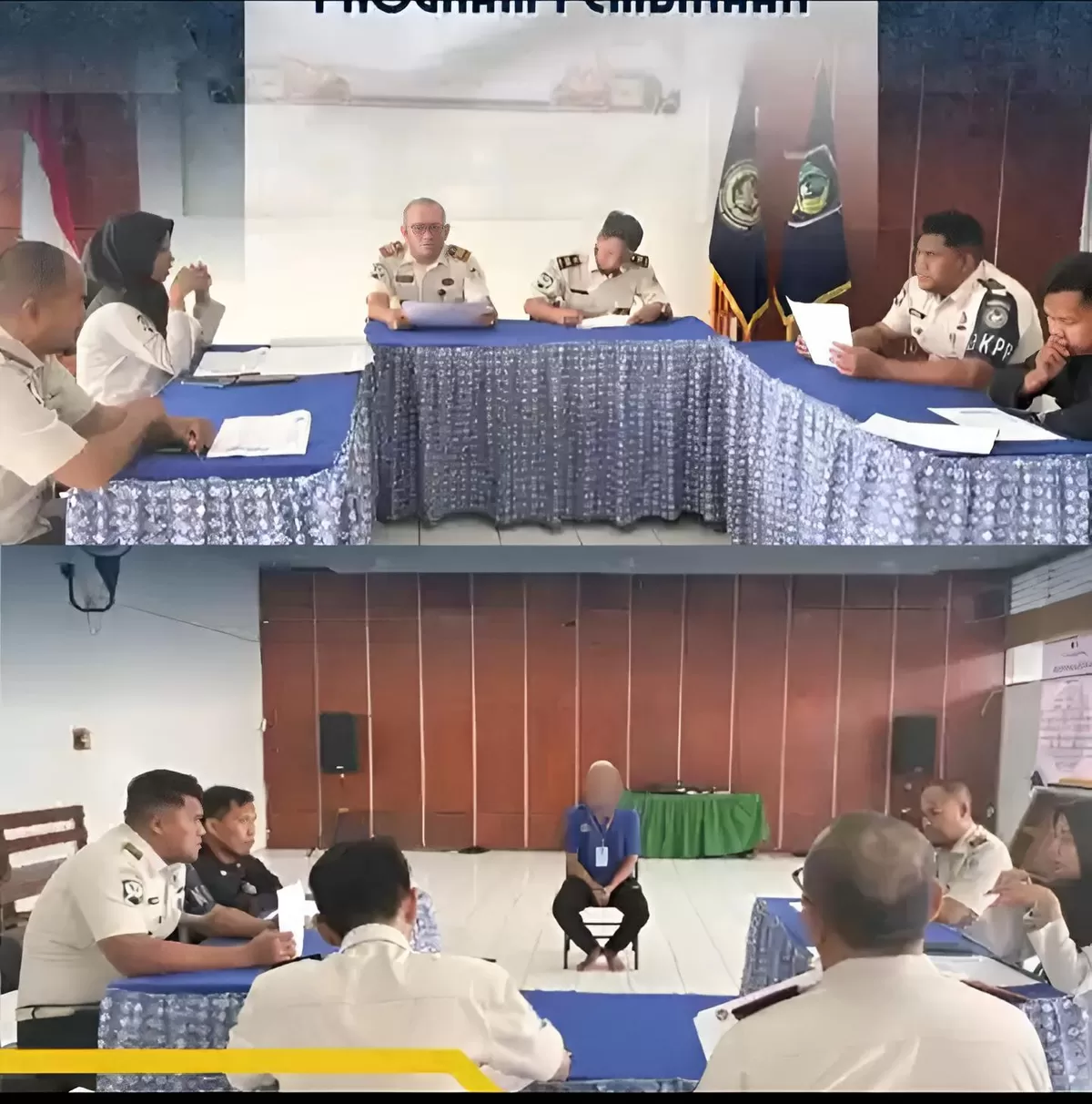 Karutan Rantau dan Jajaran Saat Kegiatan Sidang TPP