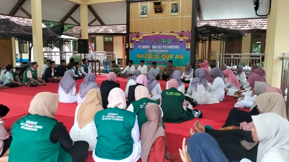 PC BKMM-DMI ketika kegiatan di Pendopo Kecamatan Patianrowo, Kabupaten Nganjuk, Jawa Timur (Istimewa)