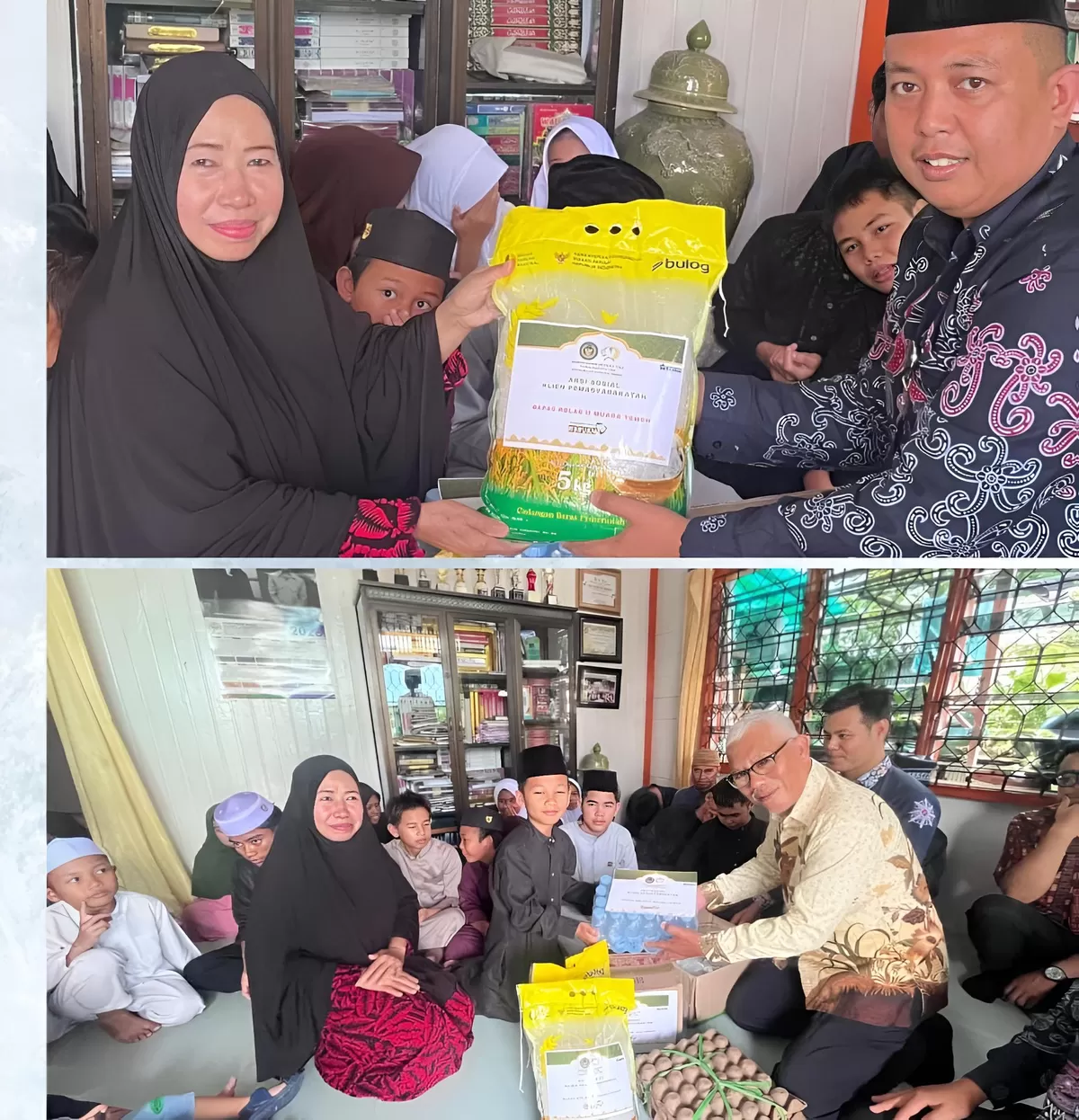 Kabapas Muara Teweh dan Jajaran Saat Kegiatan Jumat Berkah