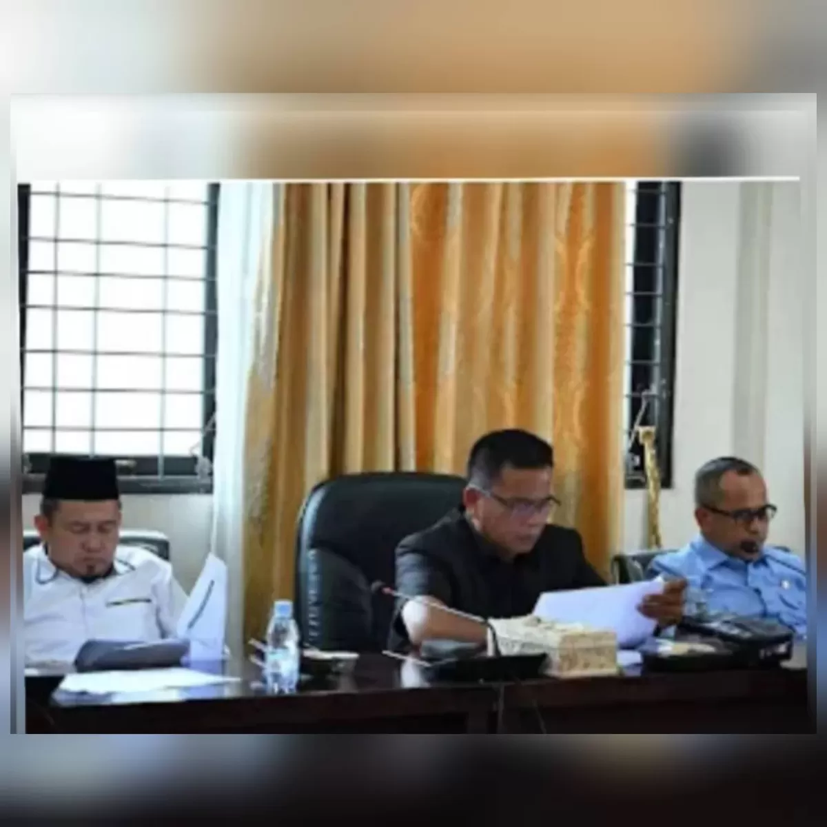 Foto Sinkronisasi Hasil Evaluasi Terhadap Ranperda) APBD Tahun Anggaran 2026, DPRD Rokan Hulu RDP Dengan Plt.Gubri (DPRD Rokan Hulu )