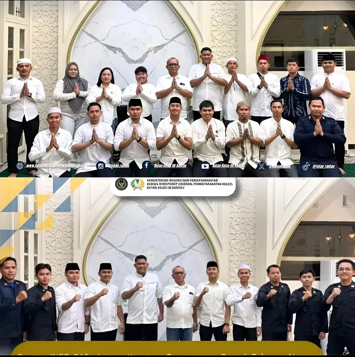 Karutan Rantau dan Jajaran Saat Kegiatan Buka Puasa Bersama