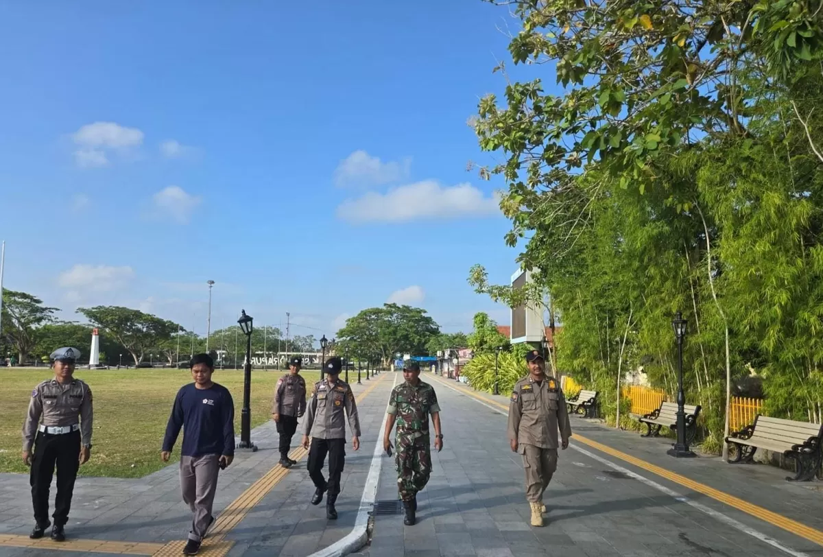 Pengamanan Idul Fitri 1447 H, Polres Siak Intensifkan Patroli dan Pengaturan Lalin di Kawasan Istana Siak