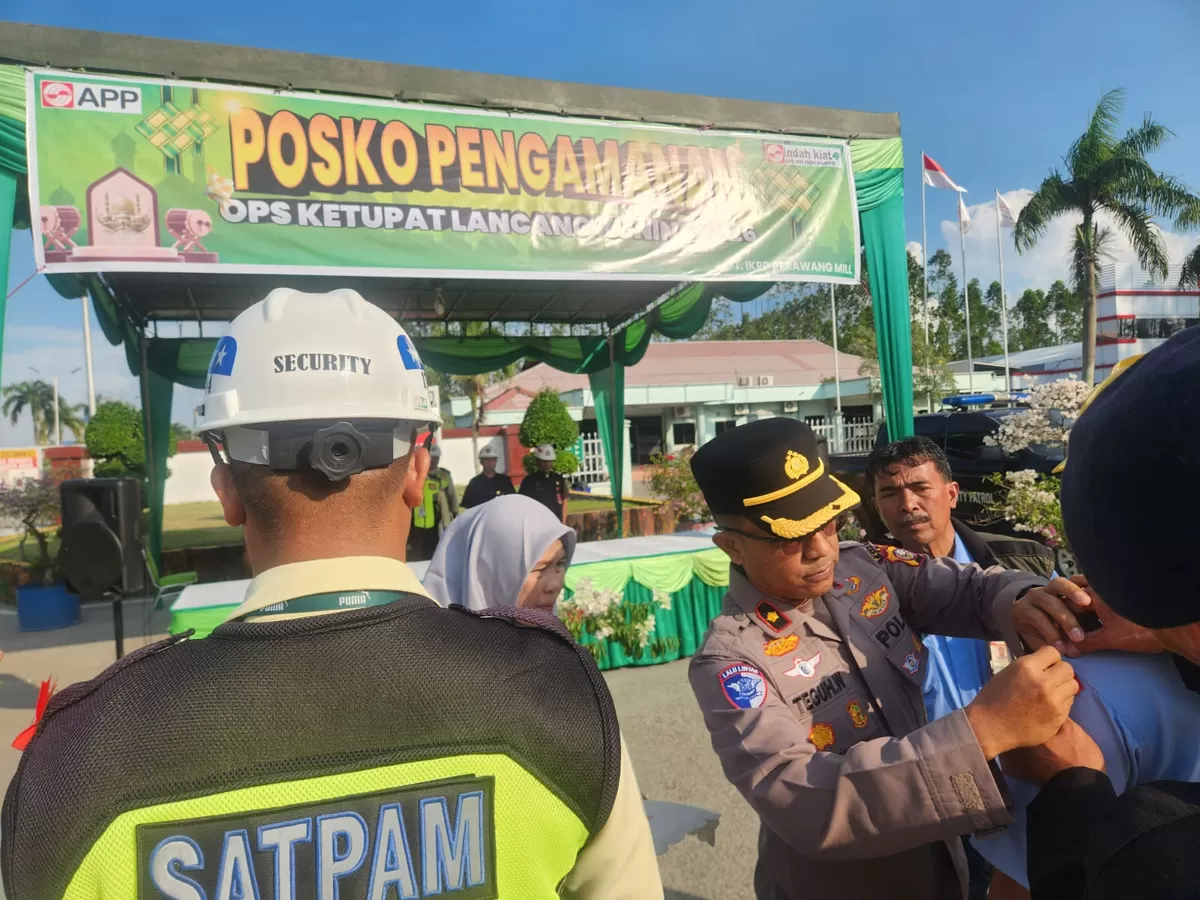 Apel Posko Pengamanan Ops Ketupat 2026 di IKPP, Polsek Tualang Perkuat Sinergi Keamanan