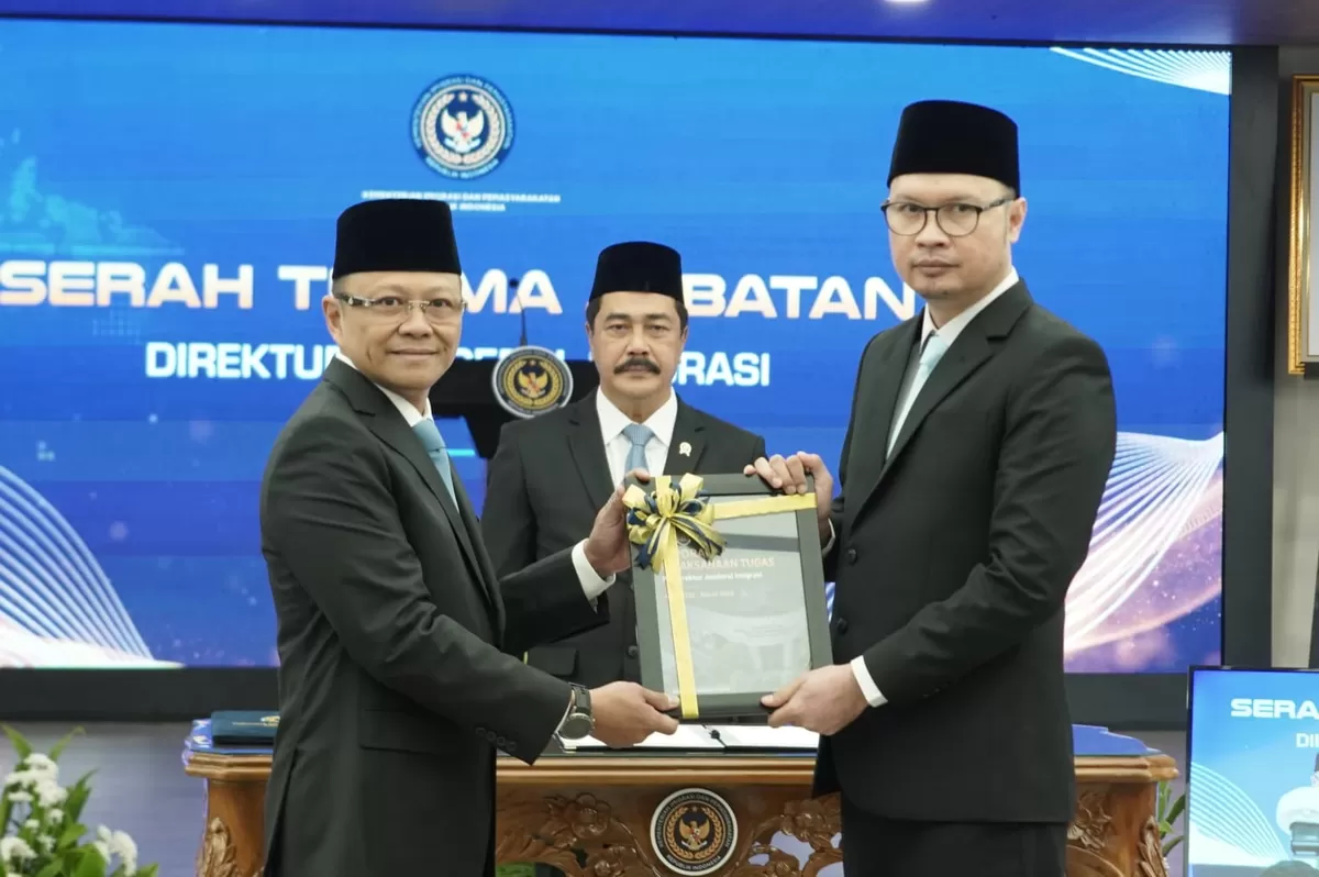 Menteri Imigrasi dan Pemasyarakatan Melantik Pimpinan Tinggi Madya (Foto: Imigrasi)