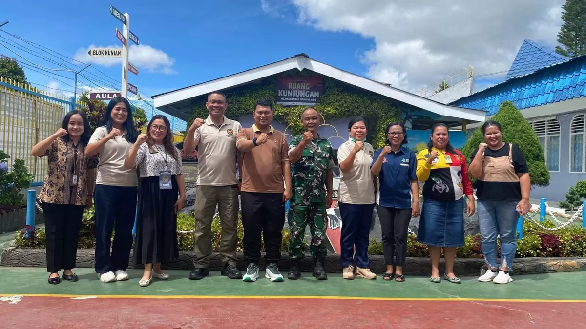 Petugas Rutan Sidikalang Bersama Puskesmas Sitinjo Saat Skrining Kesehatan WBP