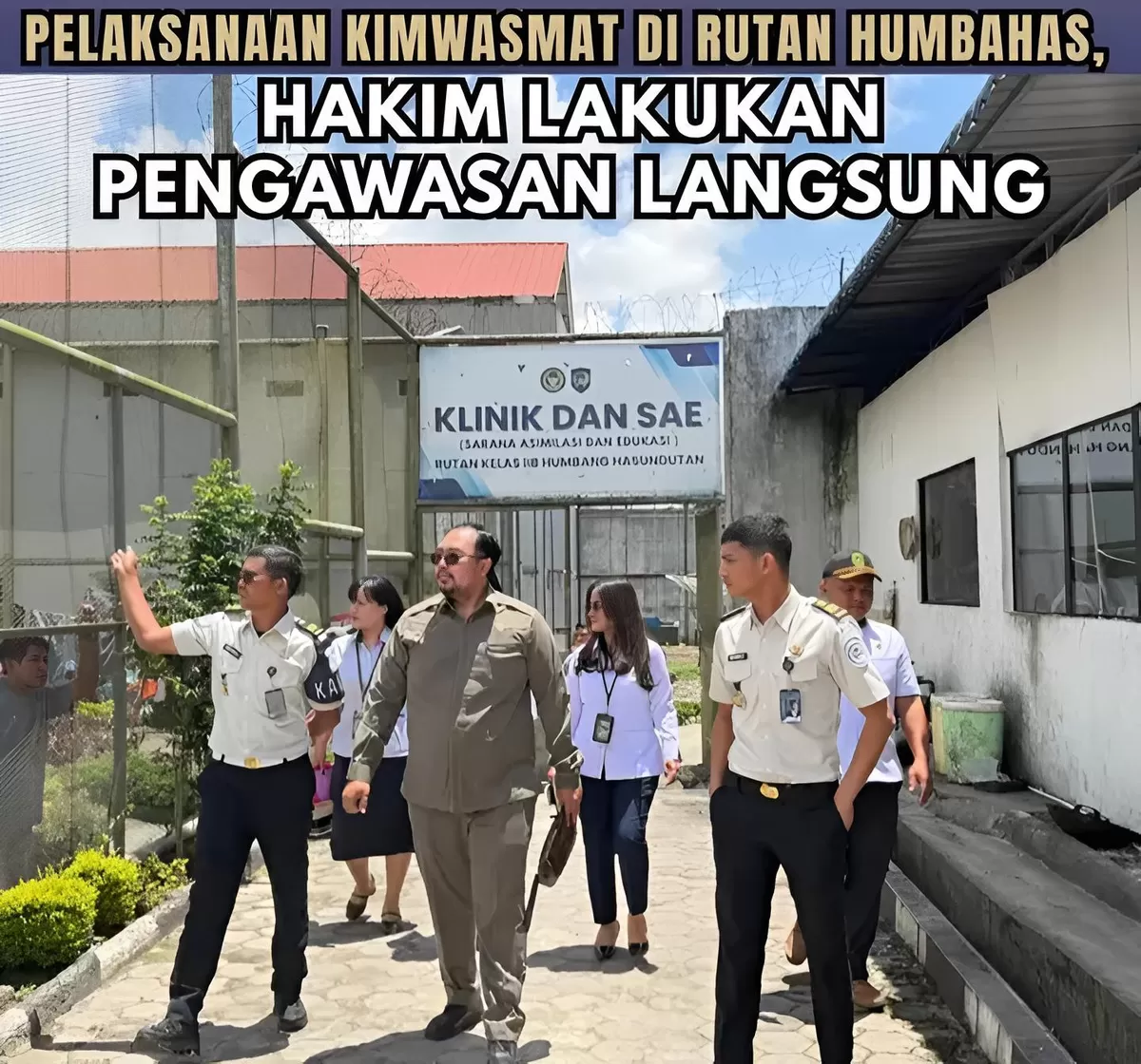 Petugas Humbang Hasundutan Bersama Kimwasmat