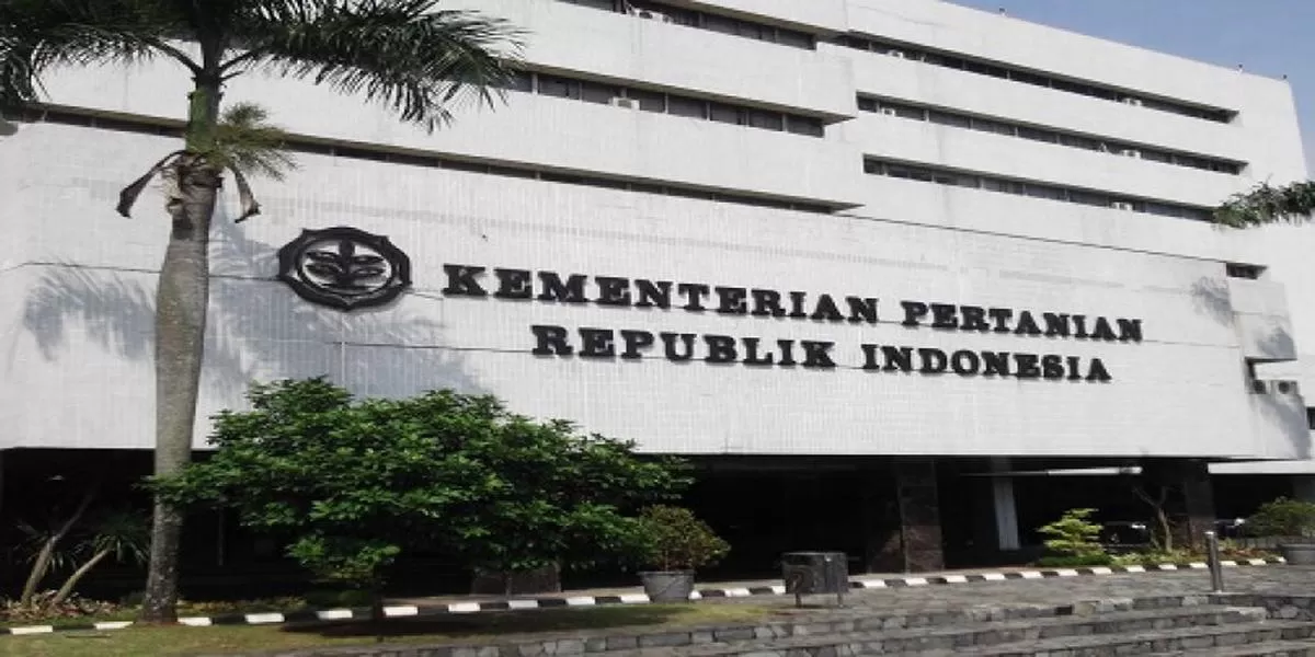 Tampak depan gedung Kementerian Pertanian Republik Indonesia (Kementan RI) (Istimewa)
