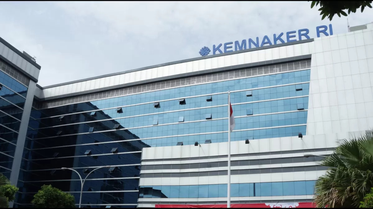 Foto kementerian ketenagakerjaan Republik Indonesia di jakarta 