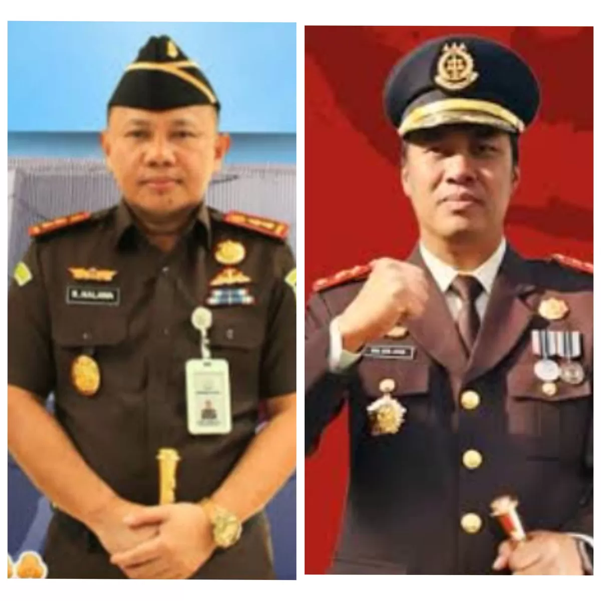 Foto Rabani Meryanto Halawa Promosi Aspidum Kejati NTB,  Fredy Feronico Simanjuntak Jabat Kajari Rokan Hulu    (NAWACITAPOST COM)