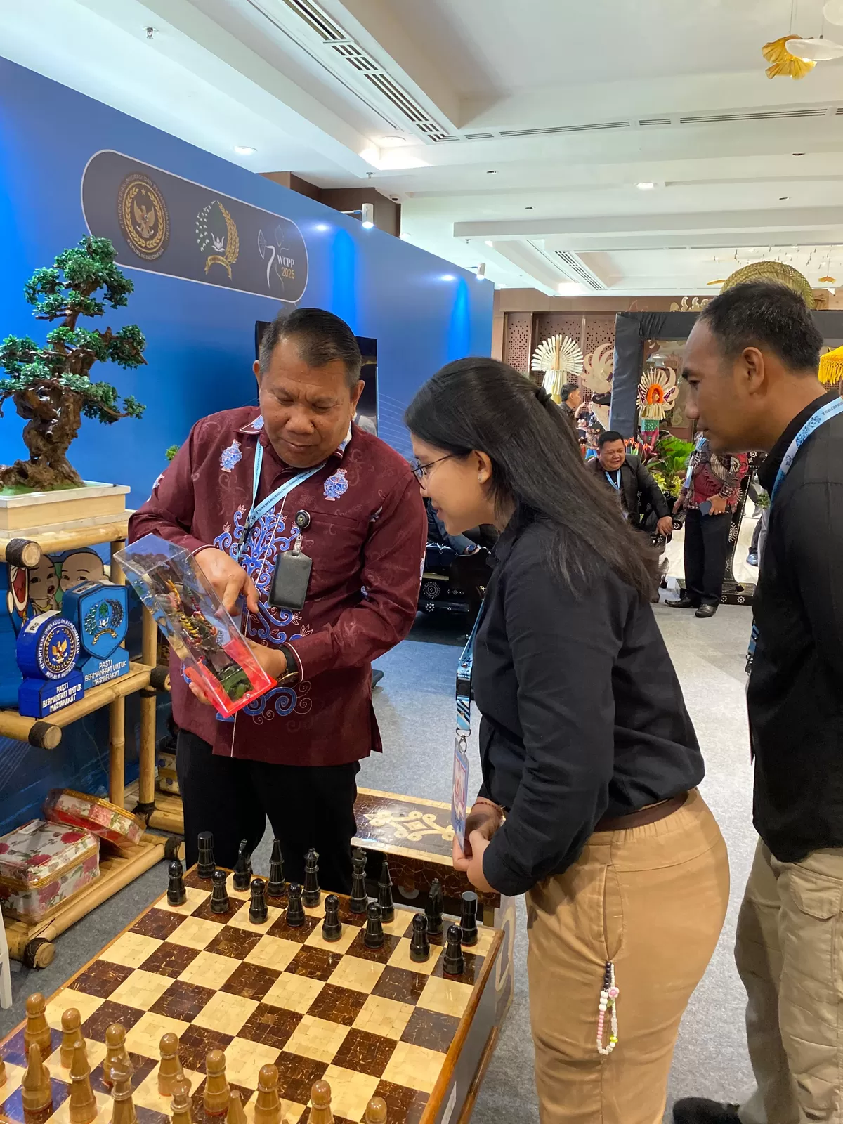 Kakanwil Ditjenpas Kalteng di Pameran WCPP ke-7 Bali