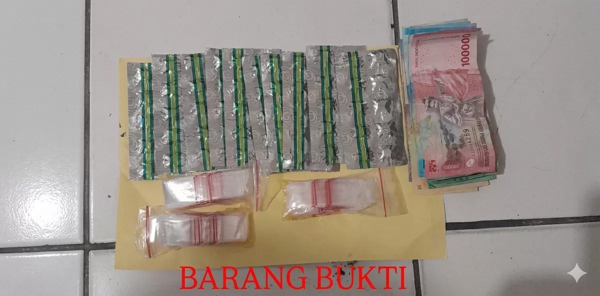 Barang Bukti  (Istimewa)