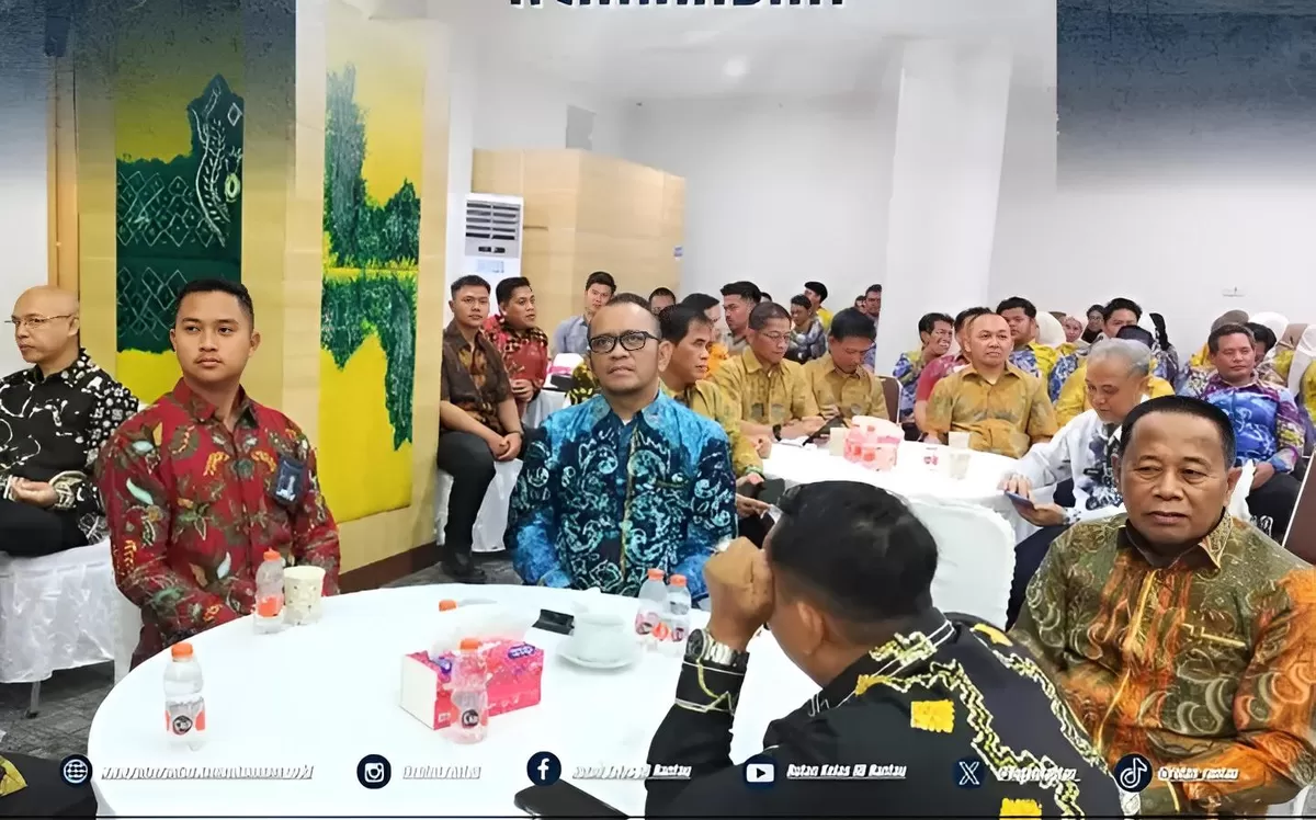 Karutan Rantau Saat Hadiri Pisah Sambut dan Ramah Tamah Kepala Kejaksaan Negeri Tapin