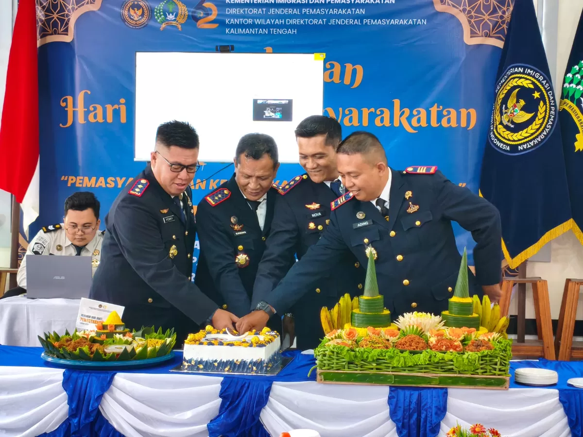 Kalapas Muara Teweh Saat Perayaan Puncak HBP ke-62