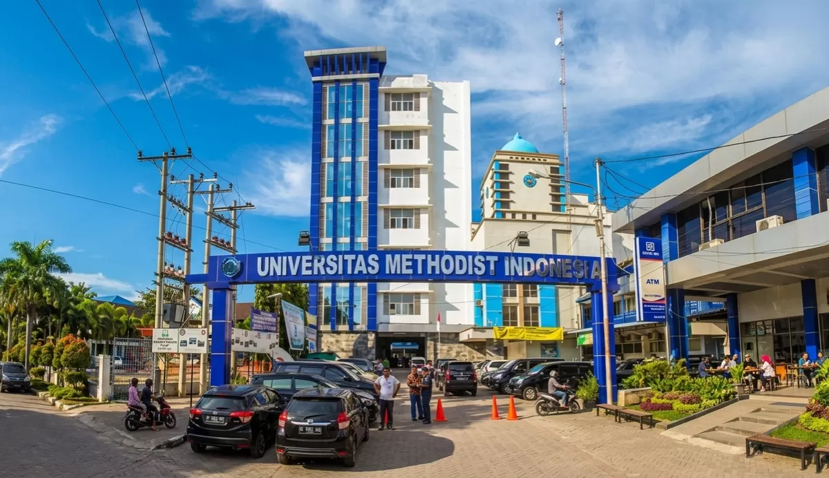Gedung Universitas Methodist Indonesia (UMI) Medan  (Istimewa)