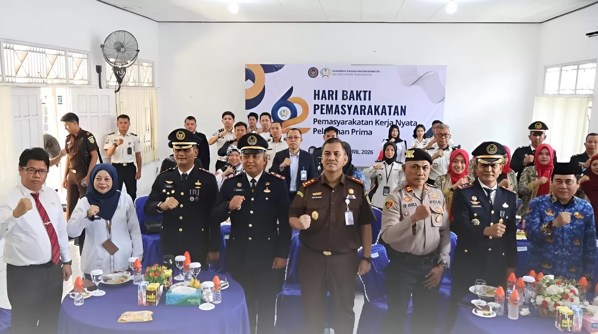 Kabapas Muara Teweh Saat Tasyakuran HBP ke-62